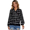 Galatians 5 Women s Long Sleeve Button Up Shirt View1
