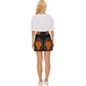 Geometry Mini Front Wrap Skirt View4