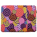 Abstract Circles Background Retro 17  Vertical Laptop Sleeve Case With Pocket View2