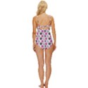 Pattern Seamless Design Decorative Knot Front One-Piece Swimsuit View4