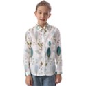 Pattern Sloth Woodland Kids  Long Sleeve Shirt View1