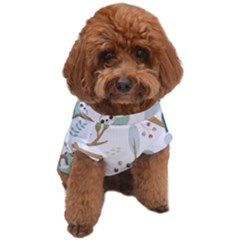 Pattern Sloth Woodland Dog T-shirt
