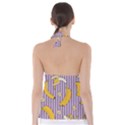 Pattern Bananas Fruit Tropical Seamless Texture Graphics Tie Back Tankini Top View2
