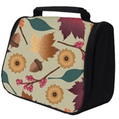 Autumn Leaves Colours Season Full Print Travel Pouch (big)