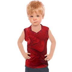 Lachs Kl Rotweissschwarz Kl Kids  Sport Tank Top