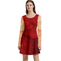 Lachs Kl Rotweissschwarz Kl Long Sleeve Velour Skater Dress View1