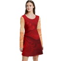 Lachs Kl Rotweissschwarz Kl Long Sleeve Velour Skater Dress View3
