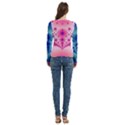 pattern 2 Women s Cut Out Long Sleeve T-Shirt View4
