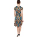 Pattern 1 Muster 7 Cap Sleeve Midi Dress With Pockets View2