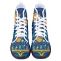 Grateful Dead Singing Skeleton Kid s High-Top Canvas Sneakers View1
