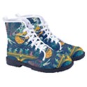 Grateful Dead Singing Skeleton Kid s High-Top Canvas Sneakers View3