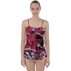 Adventure Time Cartoon Babydoll Tankini Top