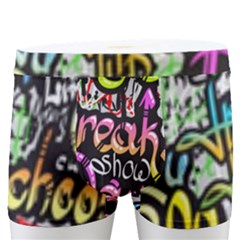 Graffiti Word Seamless Pattern Men s Boxer Briefs