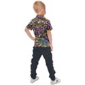 Graffiti Word Seamless Pattern Kids  Polo T-Shirt View2