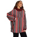 Dunkelrot4 Rosa Grau Streifen Dunkelrot3 Women s Ski and Snowboard Waterproof Breathable Jacket View2
