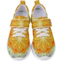 Sunshine Sunny Sun Abstract Yellow Women s Velcro Strap Shoes View1