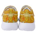 Sunshine Sunny Sun Abstract Yellow Women s Velcro Strap Shoes View4