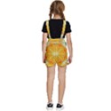 Sunshine Sunny Sun Abstract Yellow Kids  Short Overalls View4