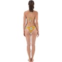 Sunshine Sunny Sun Abstract Yellow Perfectly Cut Out Bikini Set View2