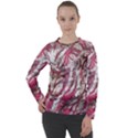 Abstract blend Women s Long Sleeve Raglan T-Shirt View1