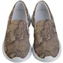 Old Vintage Classic Map Of Europe Kids Lightweight Slip Ons View1