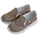 Old Vintage Classic Map Of Europe Kids Lightweight Slip Ons View2