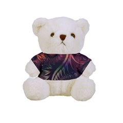 Gelb Fractal Full Print Cuddly Teddy Bear