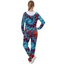 Fractal Pattern Background Women s Tracksuit View2