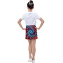 Fractal Pattern Background Kids  Tennis Skirt View2
