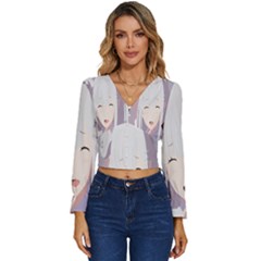 Emilia Rezero Long Sleeve V-neck Top