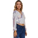 Emilia Rezero Long Sleeve V-Neck Top View3