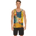 Wall Art Men s Wide Collar Tank Top View1