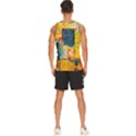 Wall Art Men s Wide Collar Tank Top View4