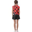 Abstract-bug-cubism-flat-insect Kids  Raglan Cap Sleeve T-Shirt View2