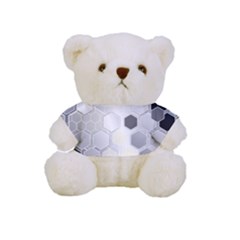 Honeycomb Pattern Full Print Cuddly Teddy Bear