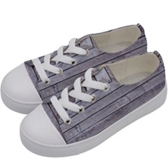 Wood Wooden Wall Wooden Boards Wall Boards Wall Kids  Low Top Canvas Sneakers