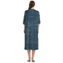 Wooden Wall Women s Cotton 3/4 Sleeve Nightgown View4