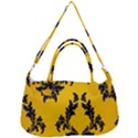 Yellow Regal Filagree Pattern Removable Strap Handbag View1