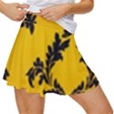 Zebra Zebra Pattern Zebra Fur Zebra Print Strip Women s Skort View3