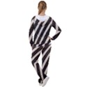 Zebra Zebra Pattern Zebra Fur Zebra Print Strip Women s Tracksuit View2