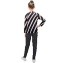 Zebra Zebra Pattern Zebra Fur Zebra Print Strip Kids  Long Mesh T-Shirt View2