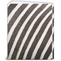 Zebra Zebra Pattern Zebra Fur Zebra Print Strip 8  x 10  Softcover Notebook View2