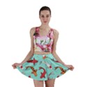 Pattern With Koi Fishes Mini Skirt View1