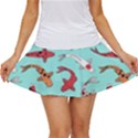 Pattern With Koi Fishes Women s Skort View1