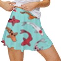 Pattern With Koi Fishes Women s Skort View3