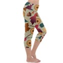Autumn Leaves Autumn Colour Season Capri Yoga Leggings View3