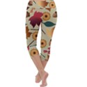 Autumn Leaves Autumn Colour Season Capri Yoga Leggings View4