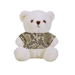 Yellow Snake Skin Pattern Full Print Cuddly Teddy Bear