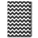 Wave-black White 5.5  x 8.5  Notebook View2