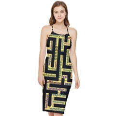 Mindset Stimulus Response Emotion Bodycon Cross Back Summer Dress
